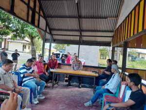 AJG Temui Kapolres Boalemo, Kasus Rum Pagau Jadi Atensi Penyidik