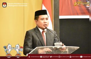 Ketua KPU Kabupaten Gorontalo Gelar Bimtek Penyusunan Daftar Pemilih