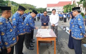Sofyan Jakfar sampaikan pesan ini pada apel Korpri Jelang Pilkada 2024