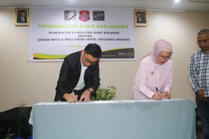 Pemda Bonbol Jalin Kerjasama Dengan Hotel Megamas Manado