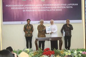 Pemda Bonbol Kembali Raih WTP Dari BPK RI