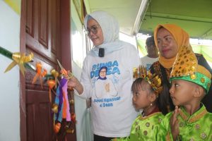 Gedung Baru Milik Paud Al-Mutmainnah Diresmikan Bupati Bonbol
