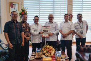 Apresiasi Pelaksanaan KJKM di Gorontalo, PJ Gubernur Sambut Hangat Pertemuannya Dengan Jeffry Rumampuk
