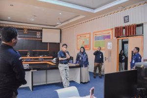 Jajaran KPU Kabgor Terima Kunjungan Plt Sekretaris KPU Provinsi Gorontalo
