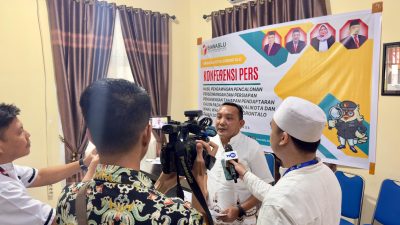 Bawaslu Kota Gorontalo Sampaikan Hasil Pengawasan Bakal Calon Perseorangan Pada Pilwako Mendatang