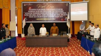 KPU Provinsi Gorontalo Raker Bahas Persiapan Pemeriksaan Kesehatan Calon Kepala Daerah