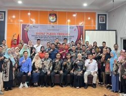 KPU Gorut Gelar Rapat Pleno Terbuka Untuk Rekapitulasi DPHP dan DPS
