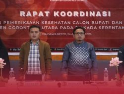 Rikkes Paslon untuk Pilkada Gorut Bakal Digelar di RSUD Dunda Limboto
