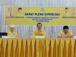 Golkar Kota Gorontalo Laksanakan Rapat Pleno Untuk Persiapan Pilkada 2024
