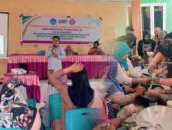 Desa Padenggo Jadi Lokasi Sosialisasi Pangan Bergizi dan Rumah Sehat oleh Universitas Pohuwato