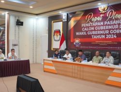 Empat Paslon Peserta Pilgub Ditetapkan KPU Provinsi Gorontalo