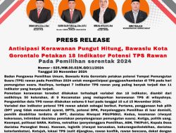 Antisipasi Kerawanan Pungut Hitung, Bawaslu Kota Gorontalo Petakan 18 Indikator Potensi TPS Rawan