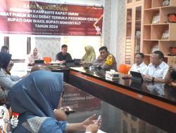 KPU Kabgor Bahas Persiapan Debat