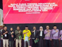 KPU Provinsi Gelar Rapat Pleno Terbuka Rekapitulasi Perolehan Suara Pilgub 2024