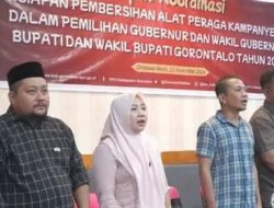 Gelar Rakor, KPU Kabgor Bahas Penertiban APK Menjelang Minggu Tenang