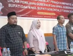 KPU Kabupaten Gorontalo Gelar Rakor Terkait Pembersihan APK