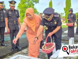 Peringati HBI Ke-75, Jajaran Imigrasi Gorontalo Gelar Upacara Tabur Bunga, Kenang Jasa Para Pahlawan