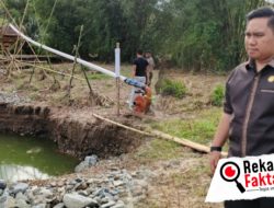 Dapat Laporan PETI, Rahmat Maku dan APH Pastikan Lokasi Steril