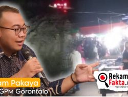Pasar Senggol di Sukamakmur Tutup Jalan Umum, Warga Terpaksa Lewat Perkebenun