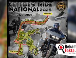 Celebes Ride Nasional 2025 Singgah di Gorontalo, 50 Rider “Motor Gede” Akan Dijamu Sekda