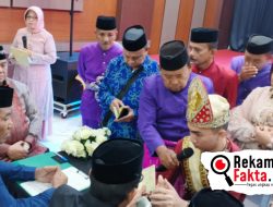 Kenang Persahabatan, Rachmat Gobel Jadi Saksi Pernikahan Cucu Almarhum David Bobihoe