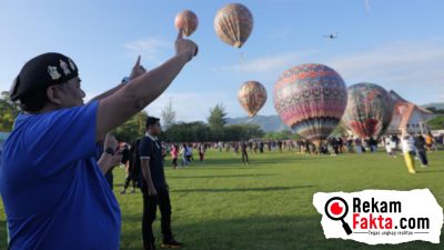 September Ini Rachmat Gobel Suguhkan Festival Balon Udara di Tilamuta dan Limboto