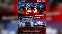Diselamatkan Jaksa! 18 Unit Kendaraan Milik Pemkab Bone Bolango Resmi Kembali