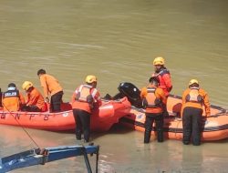 BPBD, Basarnas, dan Warga Lanjutkan Pencarian Anak yang Hanyut di Sungai Bulango