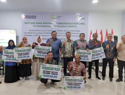 ‎RG Hadiri Penyaluran Bantuan Dana Dukungan Pembangunan Nasional PT Pegadaian di Boalemo