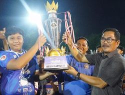 Wali Kota Cup 2026 Ditutup, Pemkot Tekankan Pembinaan Karakter Lewat Sepak Bola Usia Dini