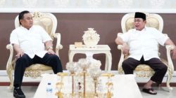 Bertemu di Rumah Jabatan, Adhan Dambea dan Rachmat Gobel Bahas Program Pembangunan Kota Gorontalo