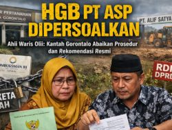 HGB PT ASP Dipersoalkan, Ahli Waris Olii Nilai Kantah Gorontalo Abaikan Prosedur dan Rekomendasi Resmi‎