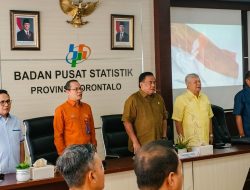 Rachmat Gobel Kunjungi BPS Provinsi Gorontalo, Bahas Penguatan Data dan Indikator Makro Daerah
