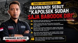 Terkait PETI Popayato Barat, Rahwandi Sebut “Kapolsek Sudah Saja Babodok Diri”