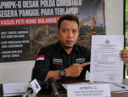 APMPK-G Soroti Lambannya Penanganan Kasus PETI Bone Bolango, Desak Polda Segera Periksa Terlapor
