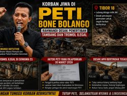 Korban Jiwa di PETI Bone Bolango, Rahwandi Desak Penertiban Tambang dan Tromol Ilegal