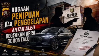 Dugaan Penipuan dan Penggelapan Antar Aleg Gegerkan DPRD Gorontalo
