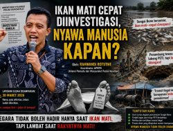 Ikan Mati Cepat Diinvestigasi, Nyawa Manusia Kapan?