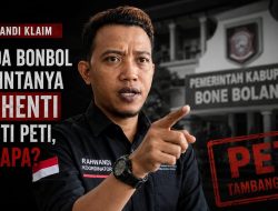 Rahwandi Klaim Pemda Bonbol Memintanya Berhenti Soroti PETI, Ada Apa?
