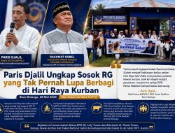 Paris Djalil Ungkap Sosok RG yang Tak Pernah Lupa Berbagi di Hari Raya Kurban