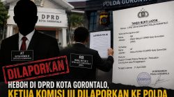 Heboh di DPRD Kota Gorontalo, Ketua Komisi III Dilaporkan ke Polda