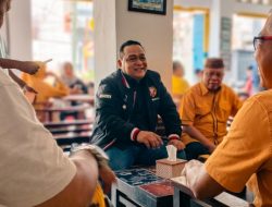 Pulang Kampung, Benny Rhamdani Pilih Ngopi Santai di Warkop Amal Kota Gorontalo