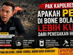 Pak Kapolres, Apakah PETI di Bone Bolango Lebih Kuat dari Penegakan Hukum?