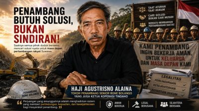 Usman Hulopi Kena Sindir: “Sudah Tua, Jangan Bawa Nama Penambang untuk Kepentingan Pribadi”
