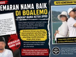 Dugaan Kasus Pencemaran Nama Baik di Boalemo, Ungkap Nama Ketua DPRD