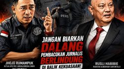 Jhojo Rumampuk: “Jangan Biarkan Dalang Pembacokan Jurnalis Berlindung di Balik Kekuasaan”