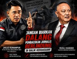 Jhojo Rumampuk: “Jangan Biarkan Dalang Pembacokan Jurnalis Berlindung di Balik Kekuasaan”
