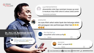 Rachmat Gobel Tak Sedang Dibicarakan, Ia Sedang Didoakan oleh Warganya