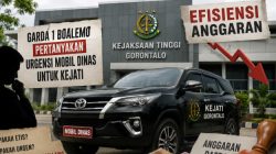 Di Tengah Efisiensi Anggaran, Garda 1 Boalemo Pertanyakan Urgensi Mobil Dinas untuk Kejati