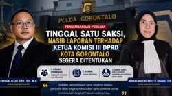 Tinggal Satu Saksi, Nasib Laporan terhadap Ketua Komisi III DPRD Kota Gorontalo Segera Ditentukan
